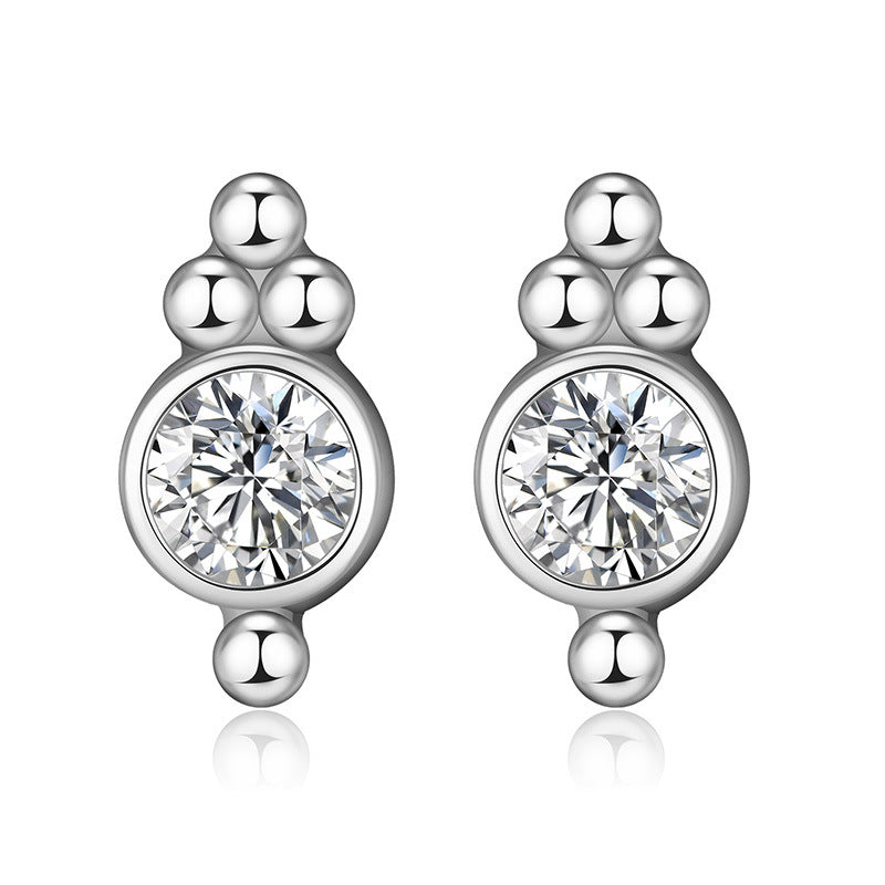 925 sterling silver plated earrings